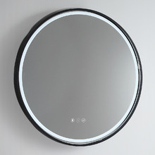 Sphere 81cm Aluminium LED Mirror with Demister & Bluetooth